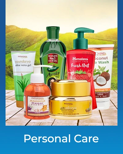 personal care products and beauty care products of different brands